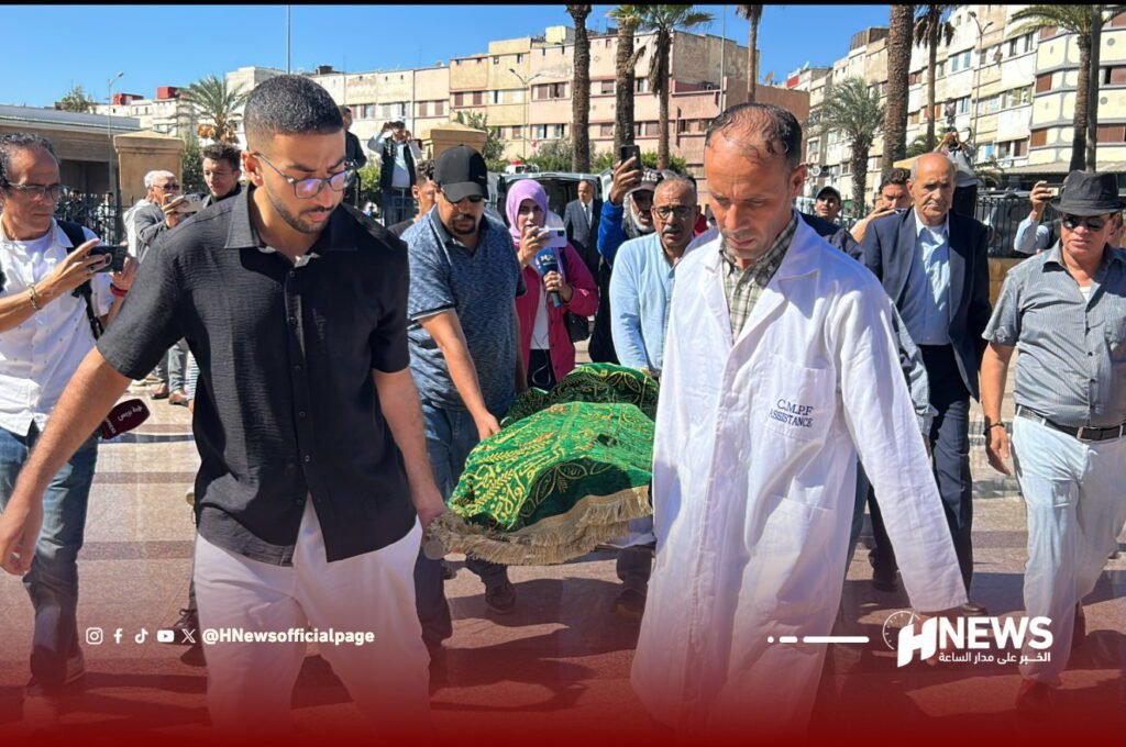 تشييع جثمان عبد القادر مطاع بمقبرة الشهداء.. فيديو