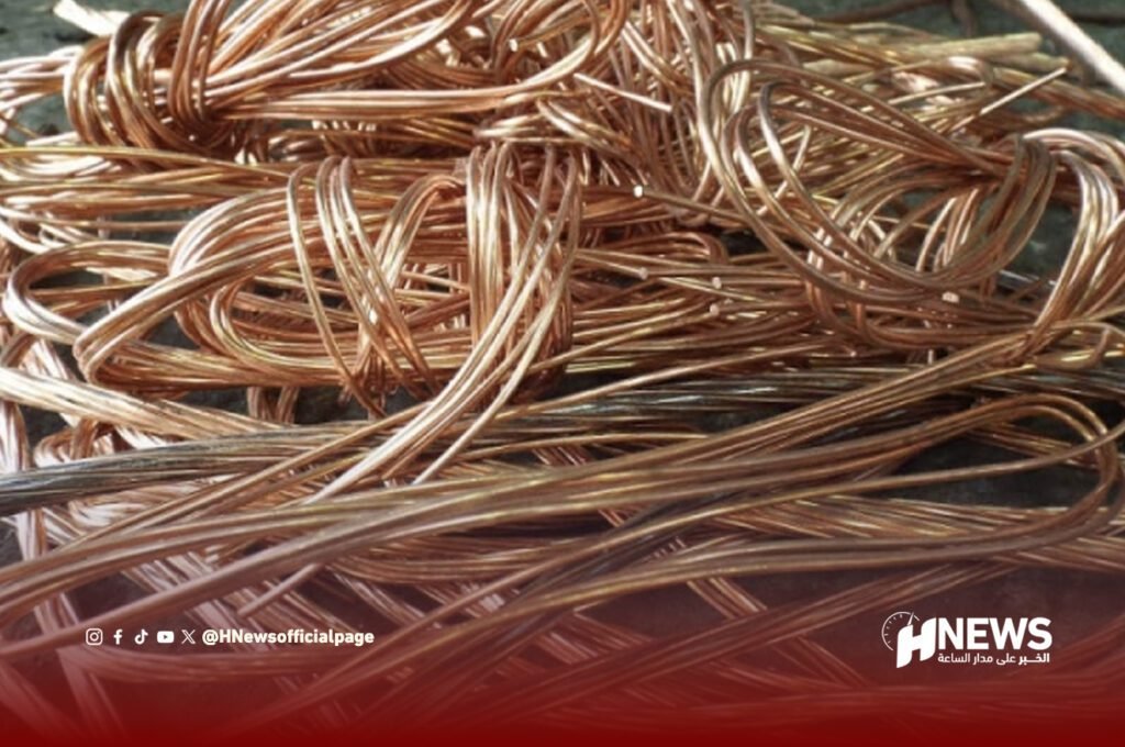 حجز أزيد من طنين من النحاس المسروق بطنجة
