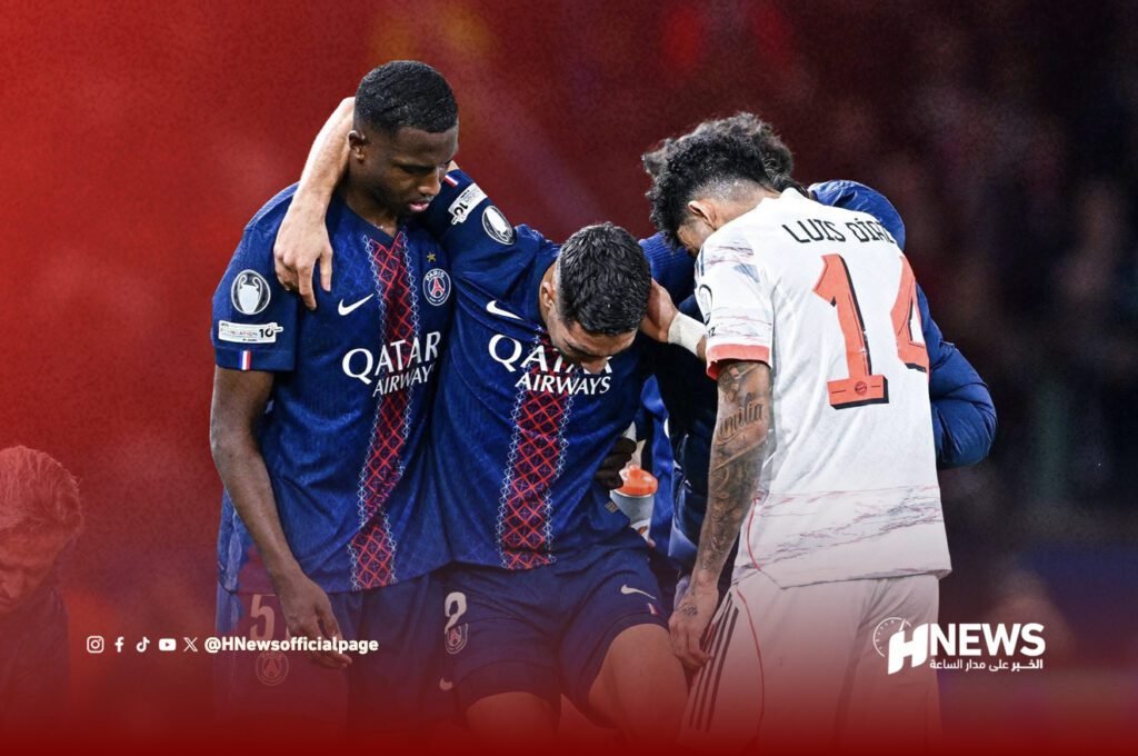 اصابة حكيمي