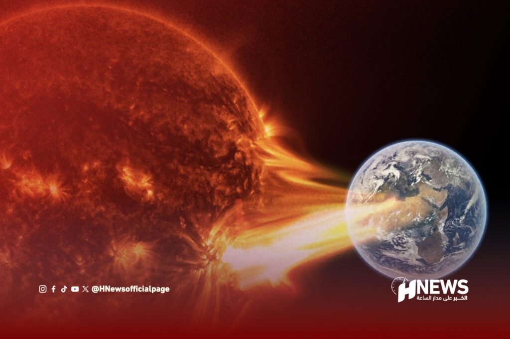 عاصفة شمسية