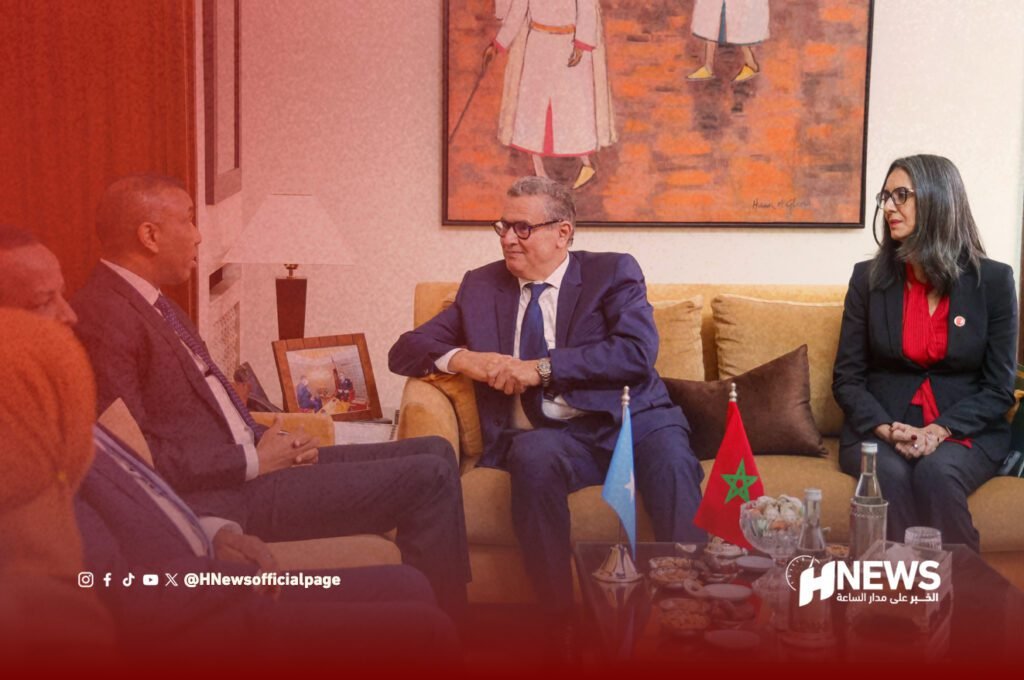 أخنوش يبحث بالرباط تعزيز التعاون بين المغرب والصومال