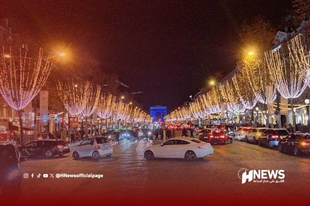 احتفالات باريس - H-NEWS