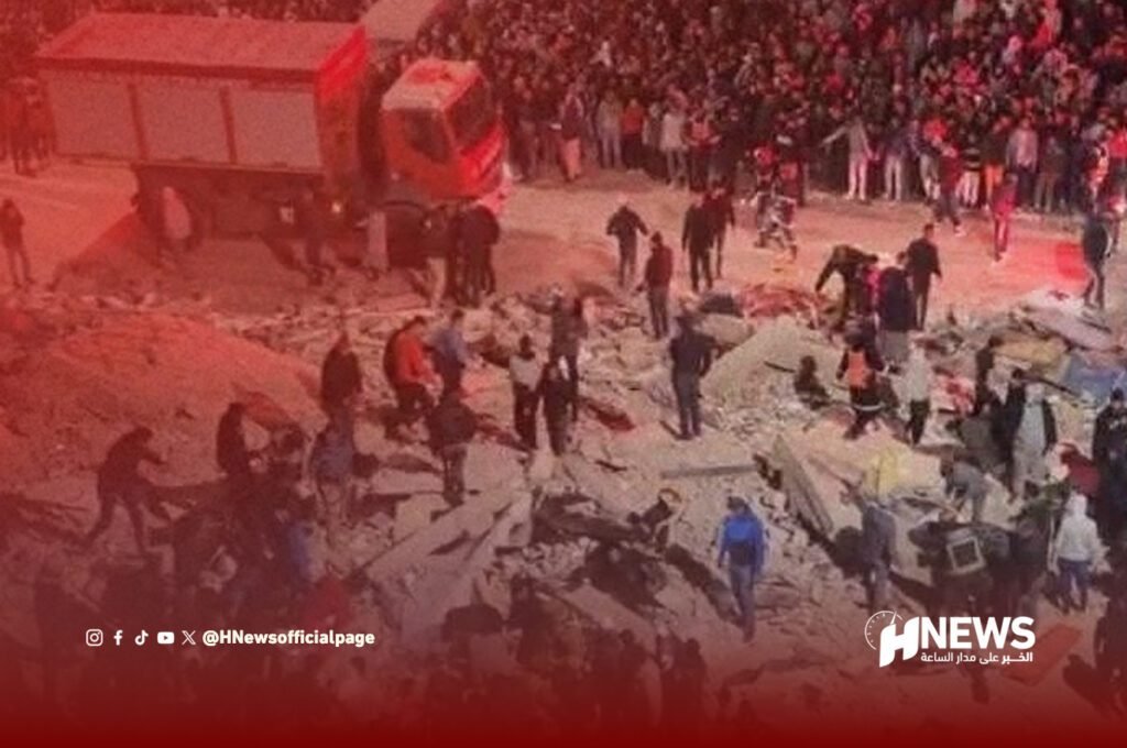 انهيار بنايتي فاس | H-NEWS آش نيوز انهيار بنايتي فاس - H-NEWS