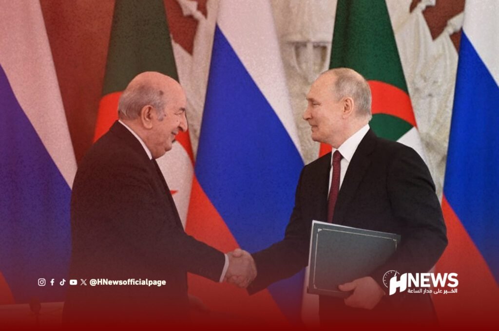 تبون وبوتين - H-NEWS