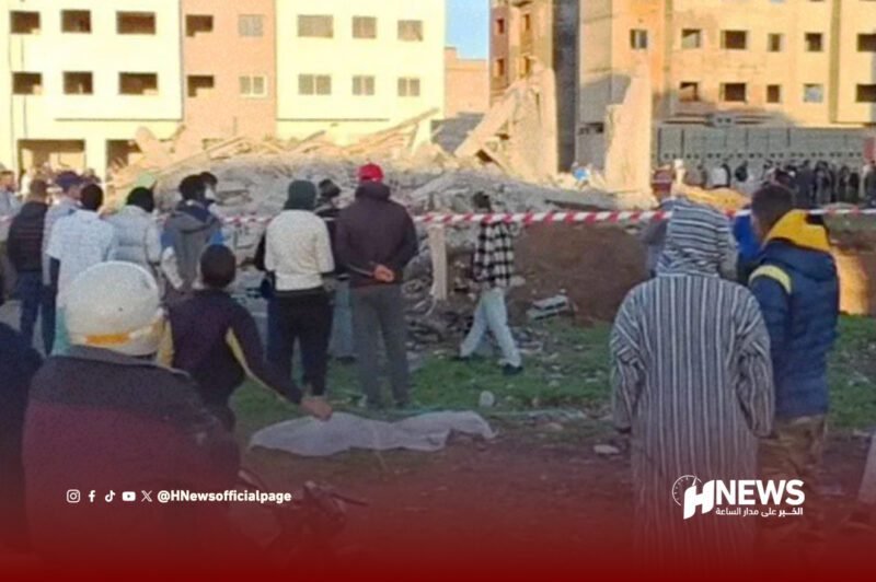 انهيار بناية المحمدية - H-NEWS