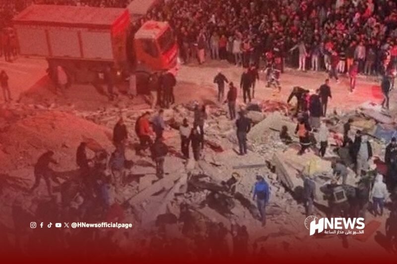 انهيار بنايتي فاس | H-NEWS آش نيوز انهيار بنايتي فاس - H-NEWS