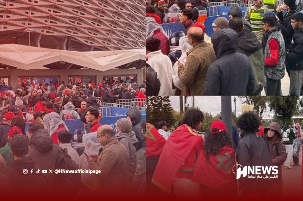 الجماهير تحتشد مبكرا لدعم الأسود أمام زامبيا