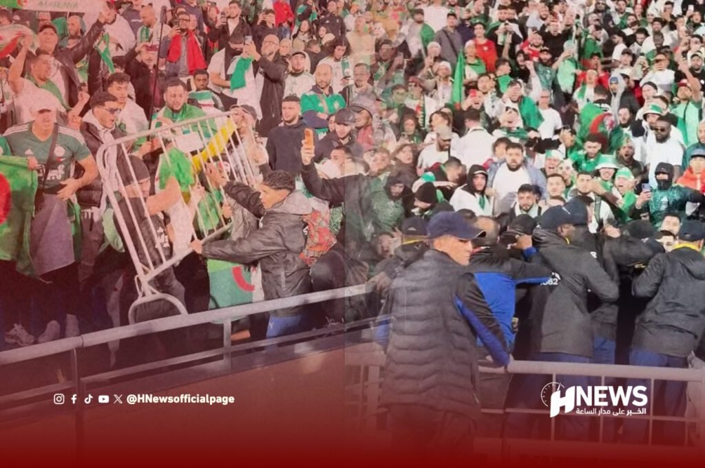 شغب المنتخب الجزائري - H-NEWS