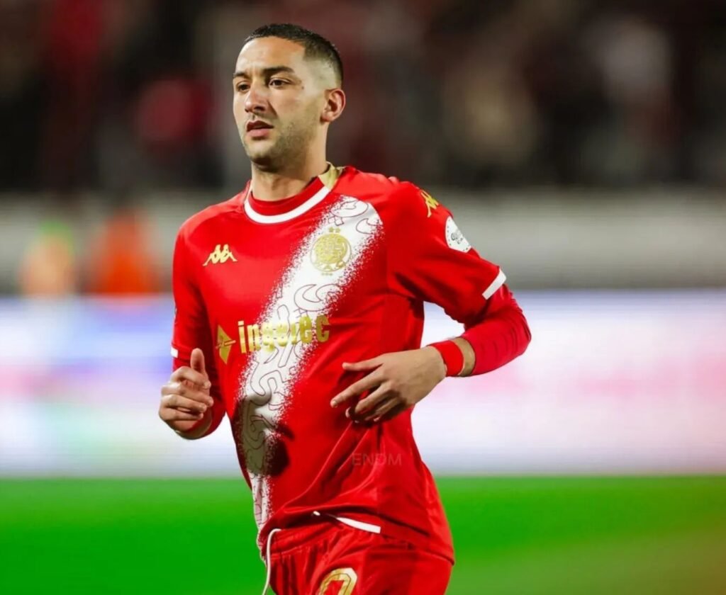 بنهاشم يبعد حكيم زياش عن رحلة الكونغو