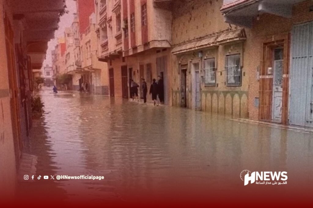 تعليق الدراسة أسبوعا بالقصر الكبير بسبب الفيضانات