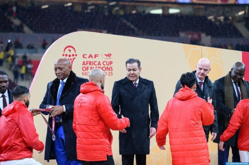 الأمير مولاي رشيد يستقبل المنتخب المغربي بعد نهائي الكان