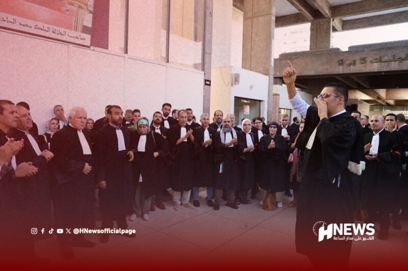 احتجاج المحامين - H-NEWS