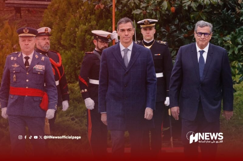 أخنوش وبيدرو سانشيز - H-NEWS