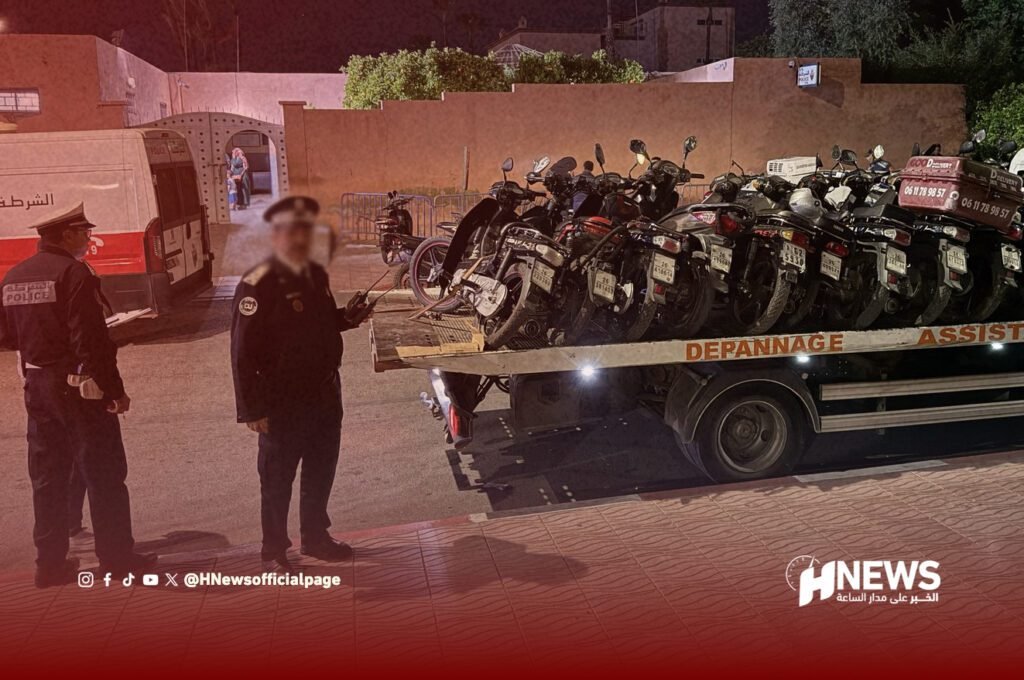 بعد دهس شرطي.. حملة أمنية واسعة ضد الدراجات بالبيضاء