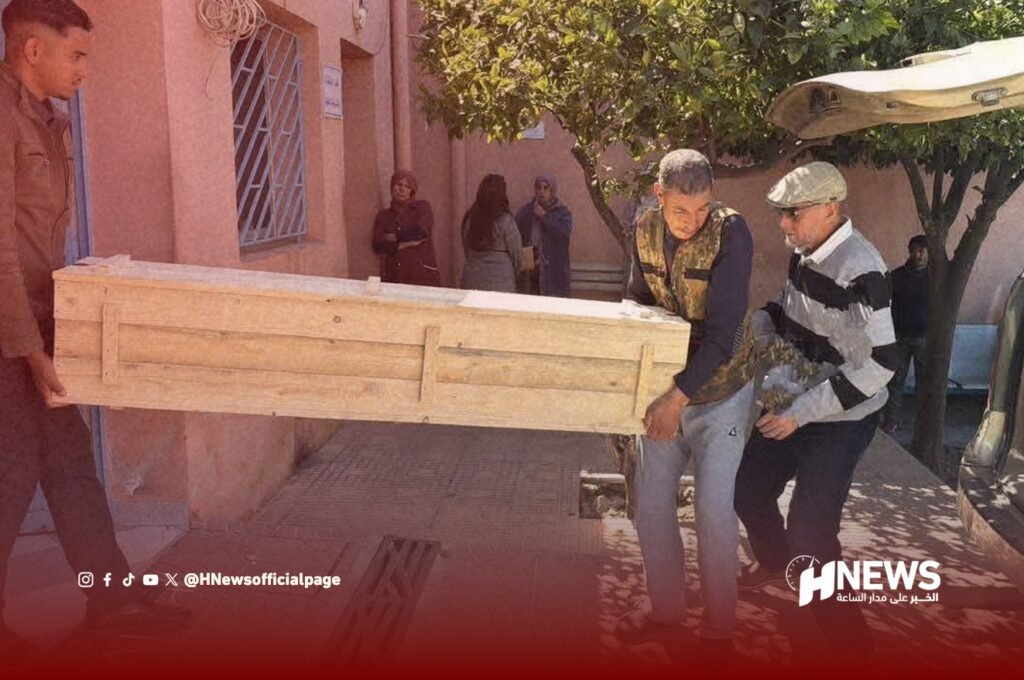 أزيلال تودع التلميذة هبة في جنازة مؤثرة