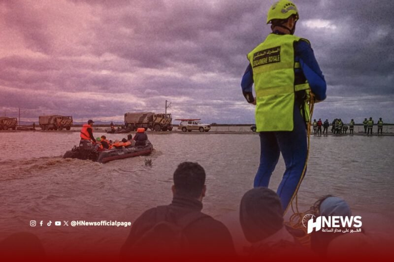 إيواء 2500 أسرة متضررة من الفيضانات بالقنيطرة