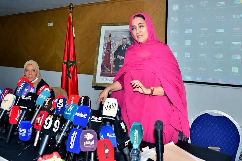 مفاوضات مع حسناء أبو زيد للالتحاق بالتقدم والاشتراكية