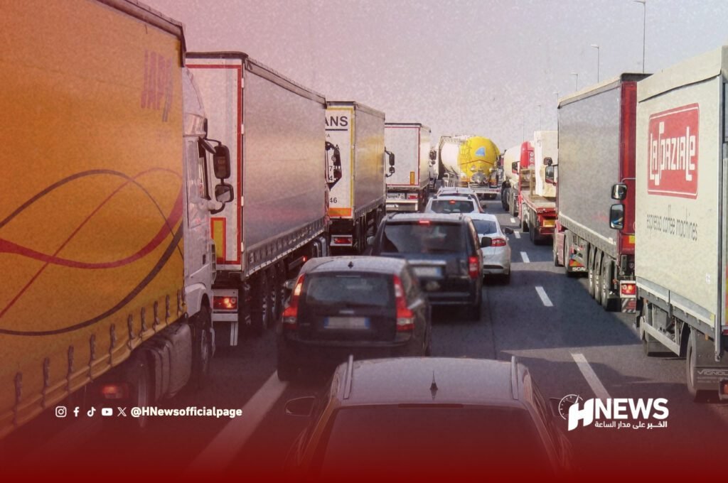 الشاحنات الثقيلة تواصل اجتياح البيضاء