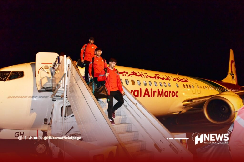 طائرة خاصة تنقل المنتخب المغربي إلى مدريد لتفادي الإرهاق