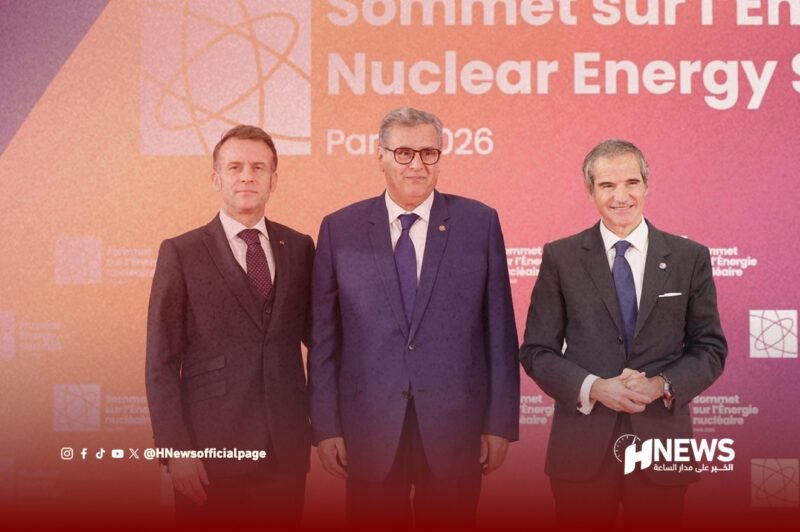 أخنوش يمثل الملك في قمة الطاقة النووية بباريس