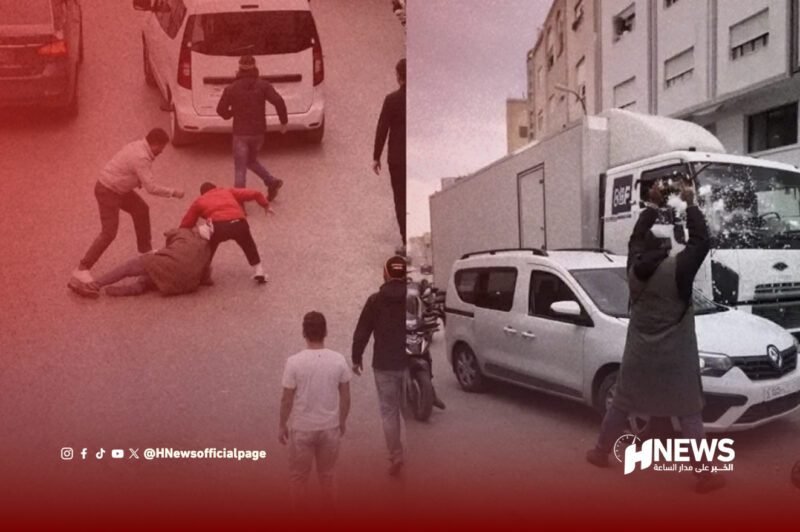 توقيف شخص كسر زجاج سيارة بعد شجار بطنجة