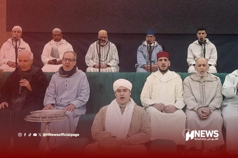 الطريقة الرازقية القادرية.. ليلة روحانية بوجدة توحد القلوب