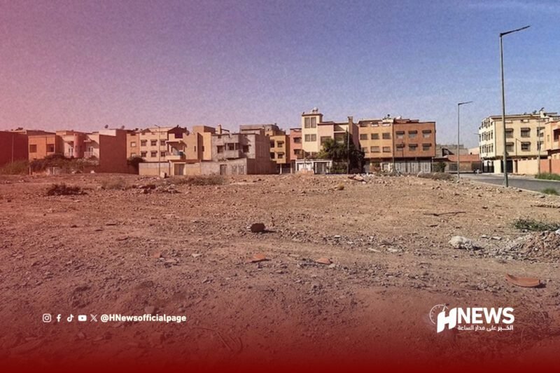 الاراضي الغير مبنية