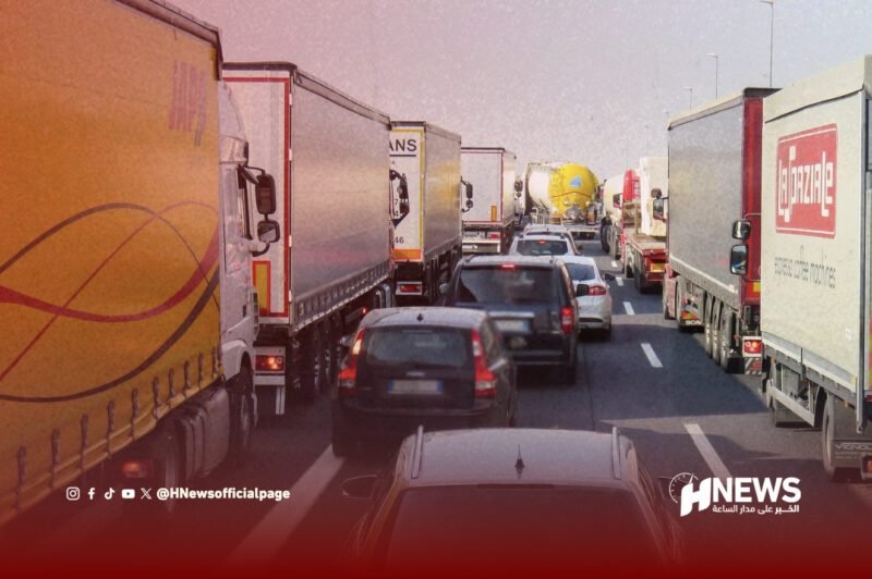 الشاحنات الثقيلة تواصل اجتياح البيضاء