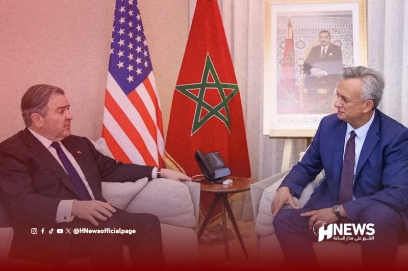 زيدان والسفير الامريكي