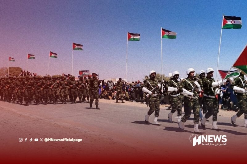 استعراض عسكري للبوليساريو