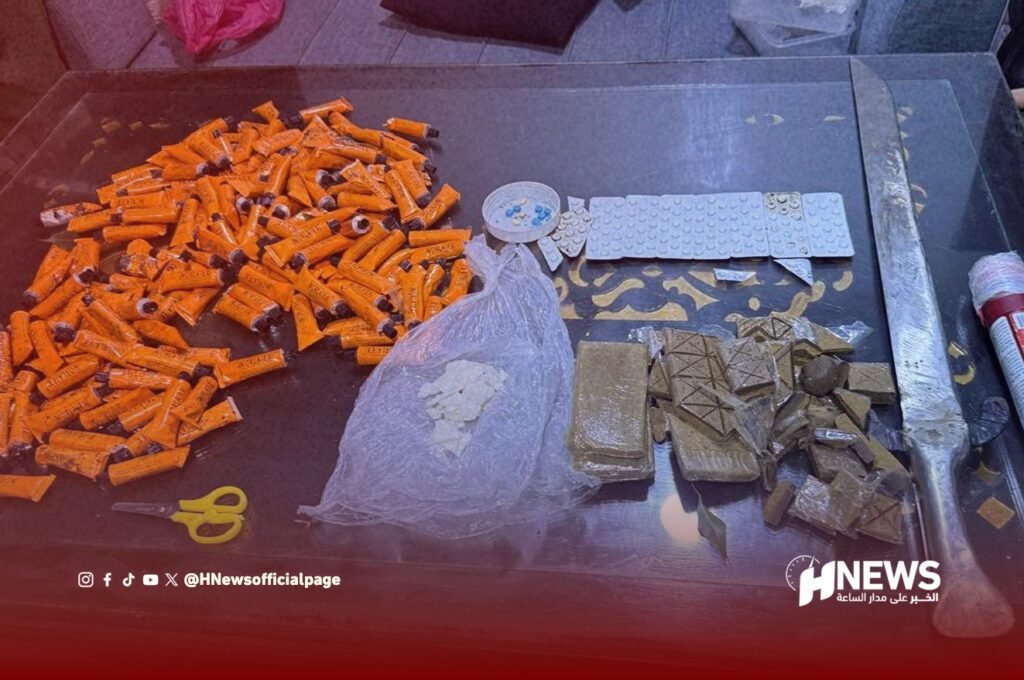 الدروة.. توقيف مشتبه فيهم وحجز مخدرات وأسلحة