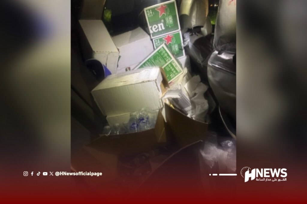 حجز ممنوعات ومشروبات كحولية ومخدر البوفا بالدروة