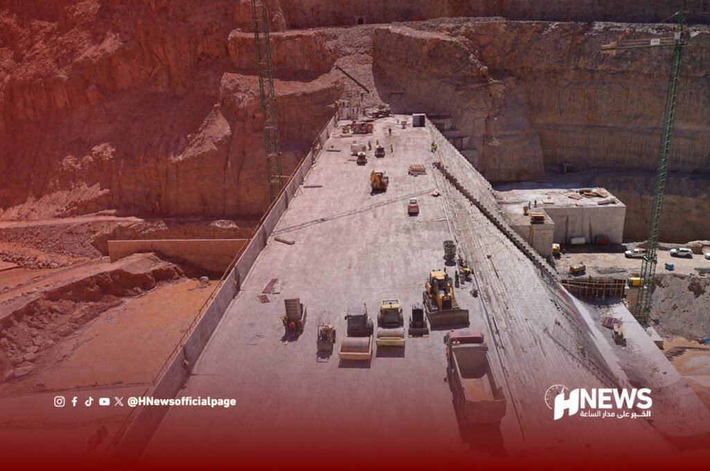 سد خنك كرو بفجيج يقترب من الاكتمال بنسبة 70%