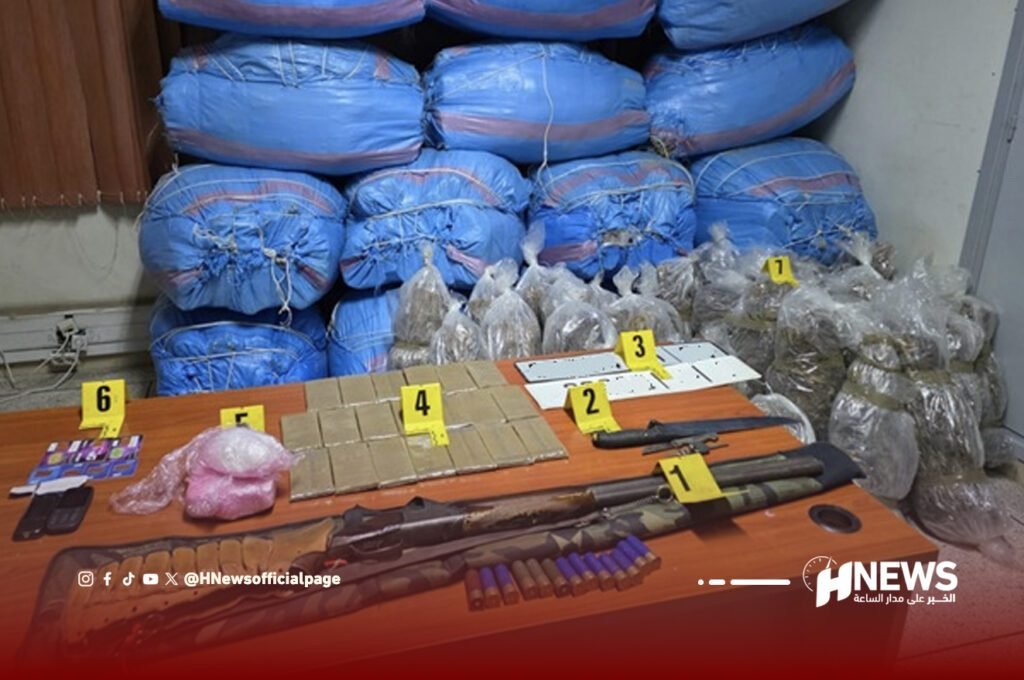 عمليات لمكافحة الاتجار في المخدرات والقرقوبي في عدة مدن