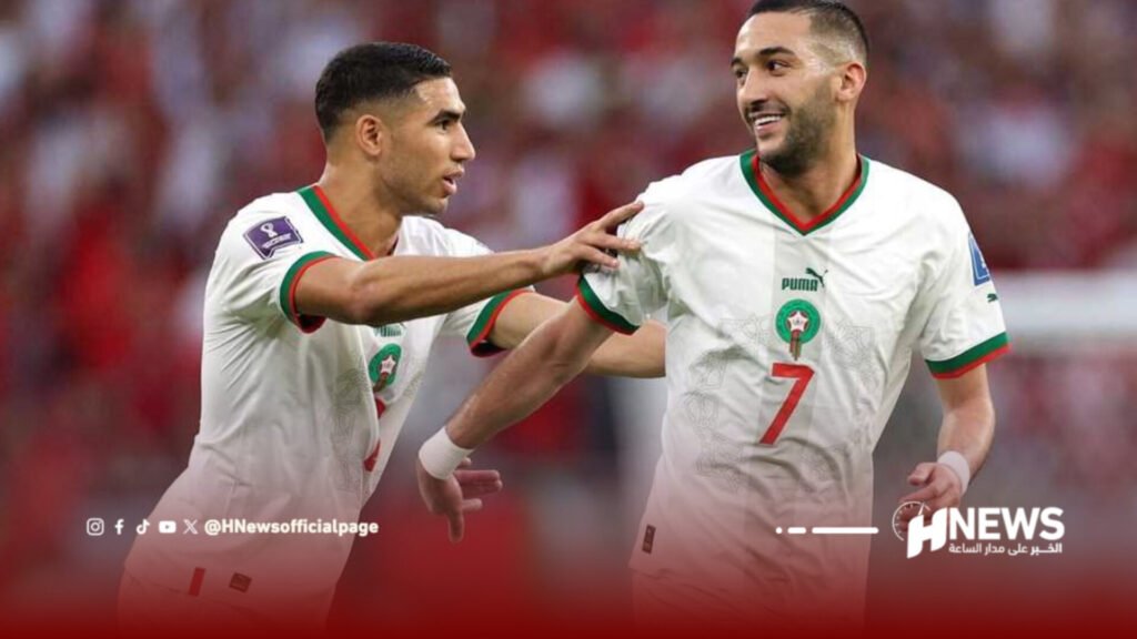زياش وحكيمي الأكثر مشاركة مع المغرب في كأس العالم