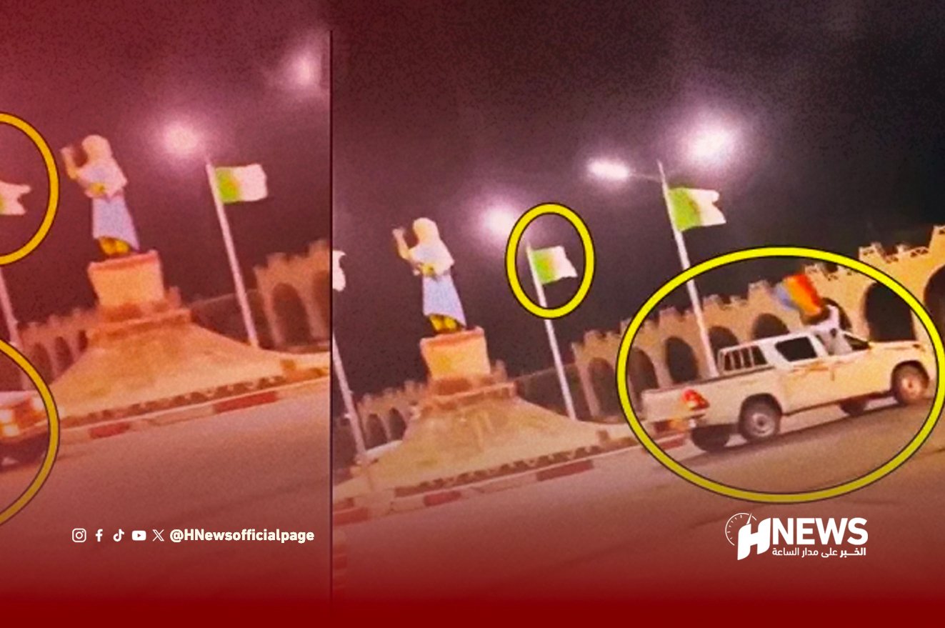 الجزائر.. برج باجي مختار على صفيح ساخن بسبب أعلام أزواد 