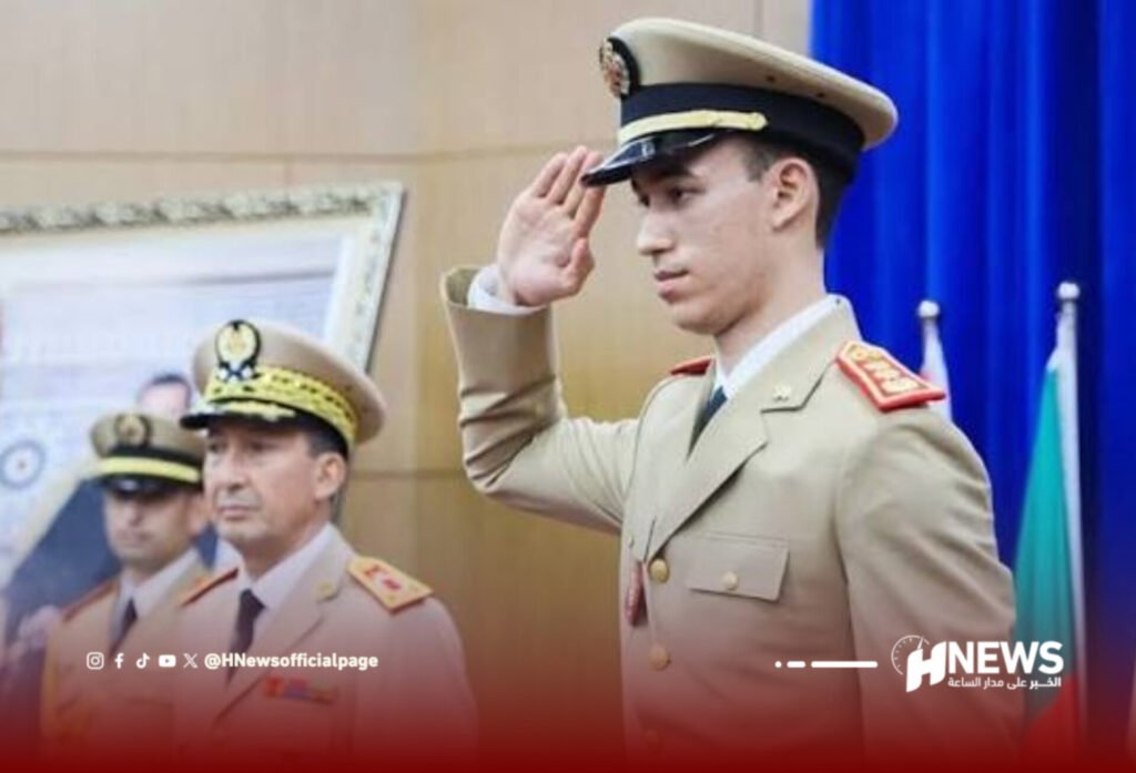 ولي العهد يترأس حفل تخرج ضباط السلك العالي بالقنيطرة