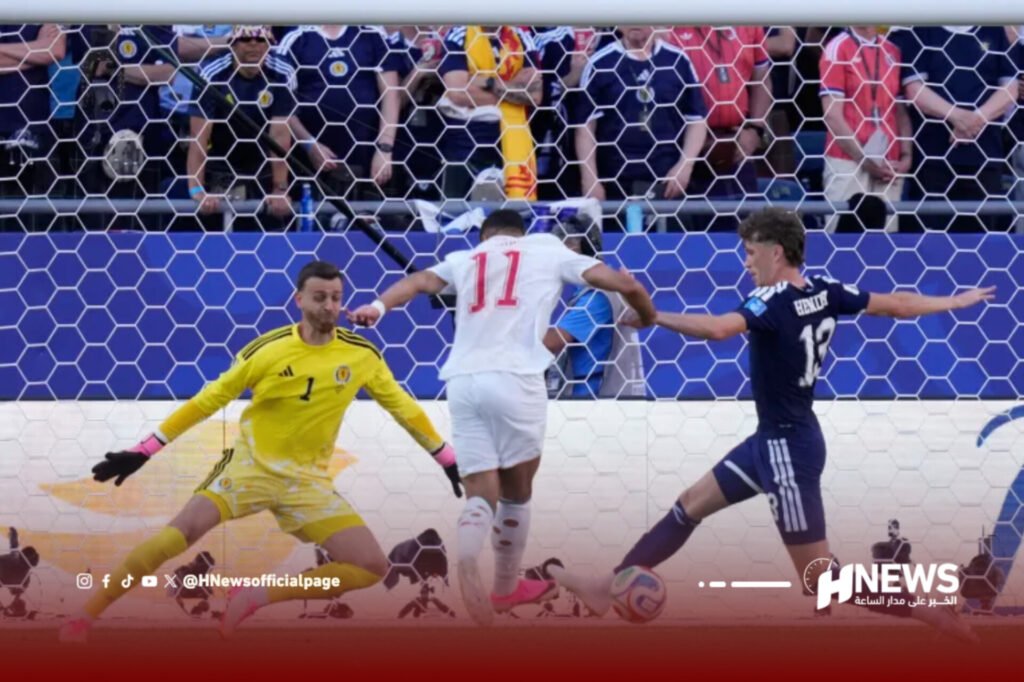 المغرب يهزم إسكتلندا بهدف نظيف ويعتلي صدارة المجموعة الثالثة