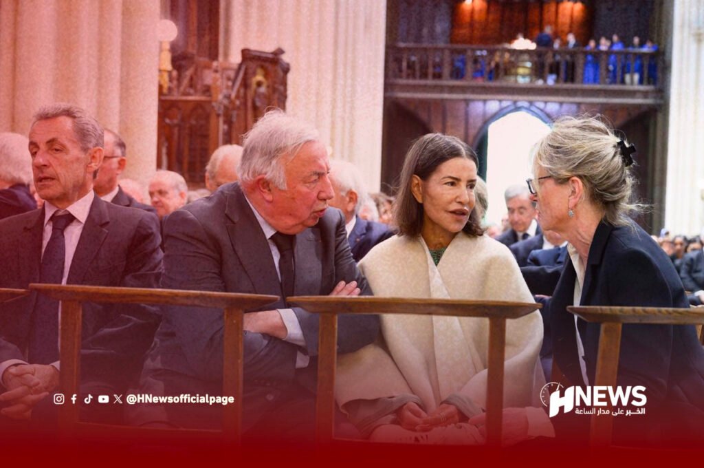 الأميرة للا مريم تمثل الملك في جنازة برناديت شيراك بباريس