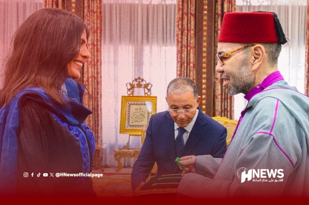 الملك يوشح نوال صفنضلة بعد إنجازها العالمي