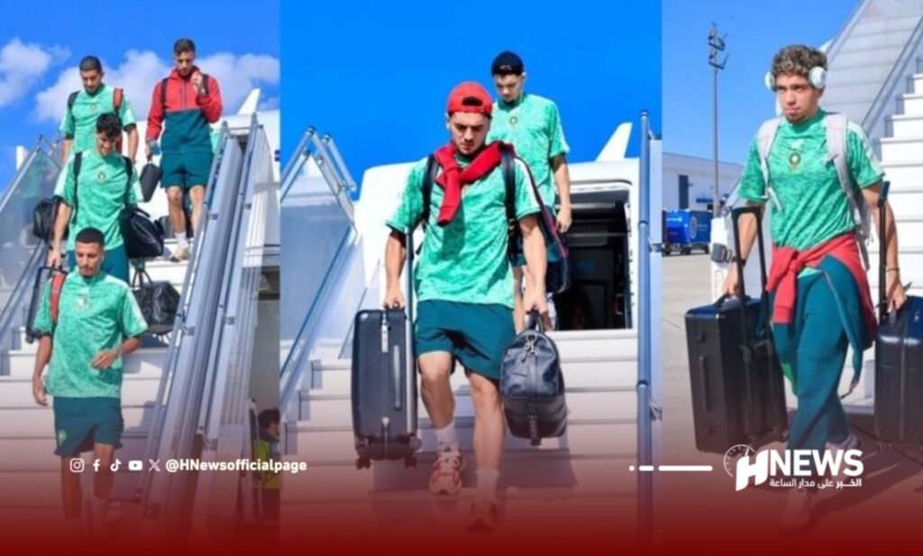 المنتخب المغربي يصل هيوستن استعدادا لمواجهة كندا في الثمن