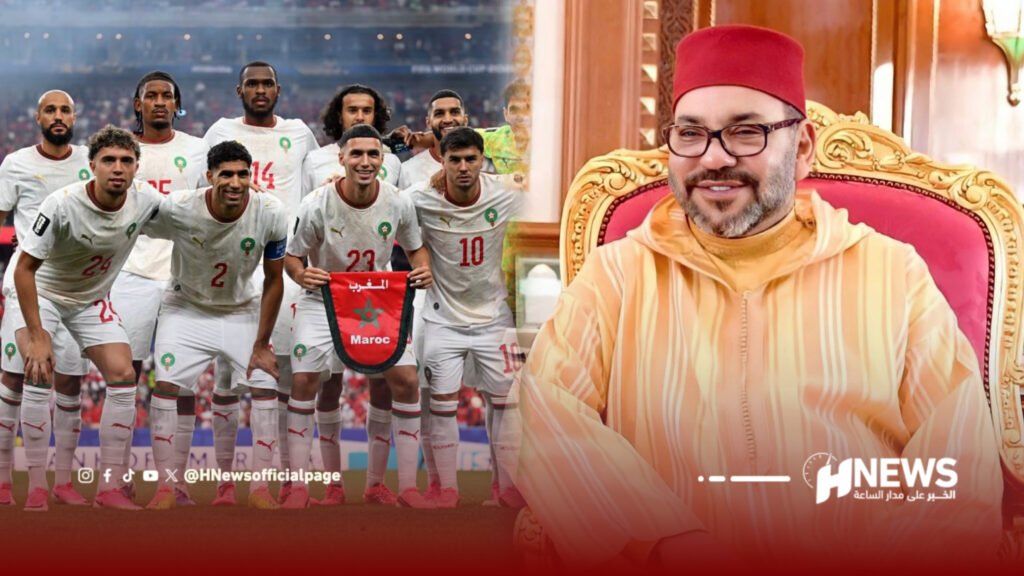 لاعبو الأسود: نشكر الملك على دعمه المتواصل للكرة المغربية