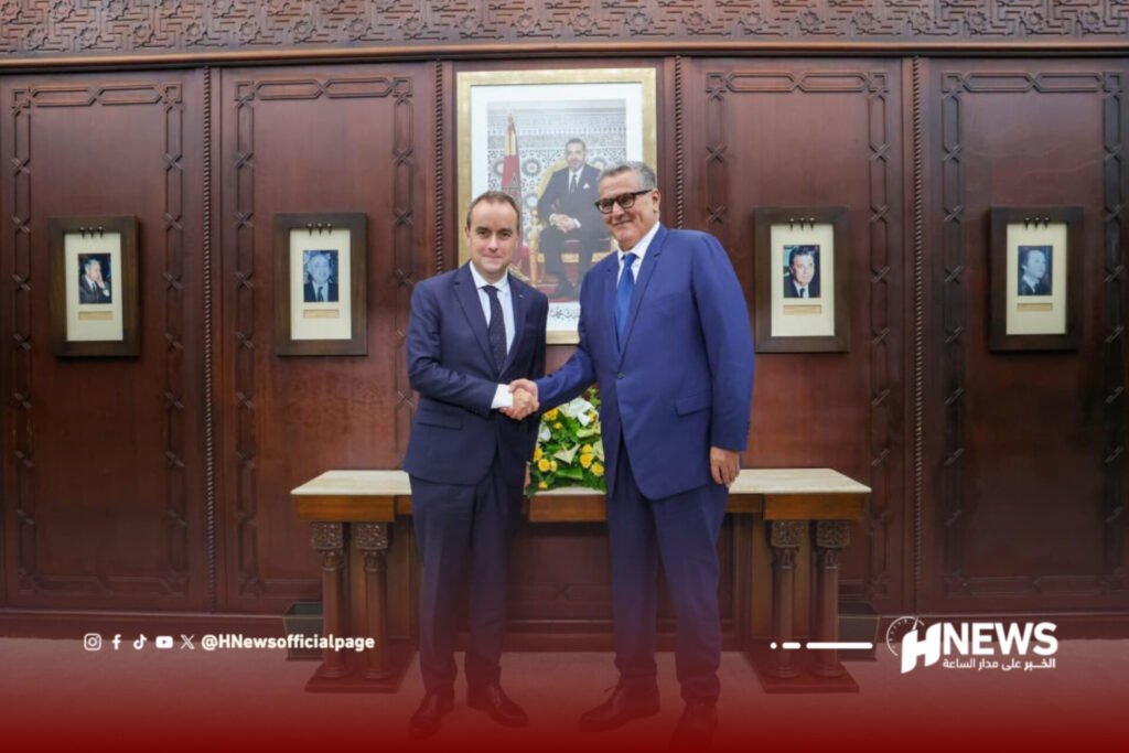 أخنوش والوزير الأول الفرنسي يبحثان تعزيز الشراكة بالرباط