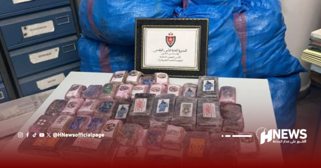 الكركرات.. حجز 460 كيلوغرامًا من الشيرا مخبأة وسط البطيخ