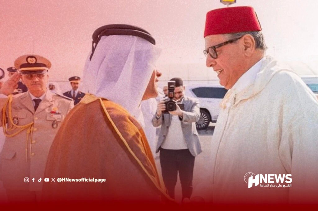 أخنوش يمثل الملك في تقديم التعازي في وفاة الشيخ حمد