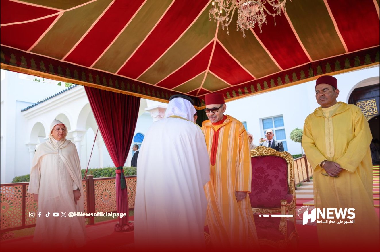 الملك استقبال عيد العرش