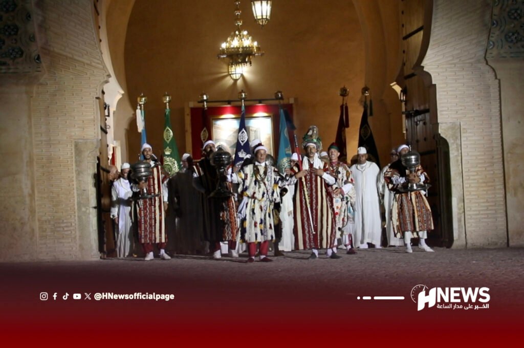 مهرجان عيساوة يفتتح فعالياته على إيقاع الحضرة والذكر.. فيديو وصور