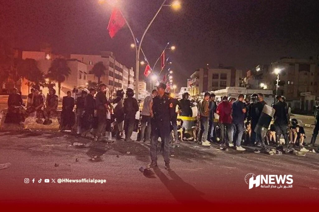 توقيف أزيد من 100 شخص وإصابات في محاولة اقتحام معبر بني أنصار نحو مليلية