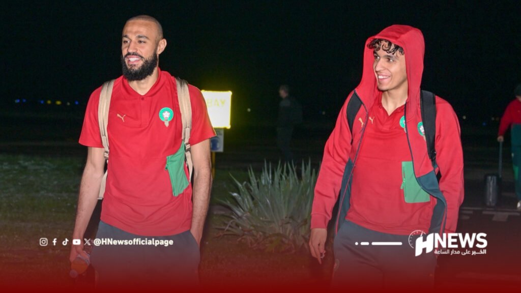 المنتخب المغربي يحط الرحال بجنوب إفريقيا استعدادا لمواجهة ليسوتو
