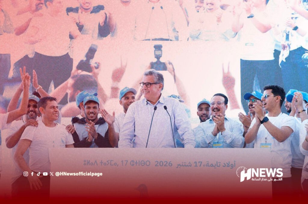 أخنوش من أولاد تايمة: لا تلتفتوا للمشوشين.. “تقدموا ودعوهم يضربون”
